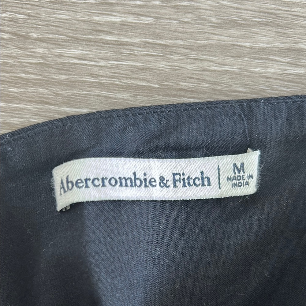 Black Ruched Strap Top - Picture 2 of 3